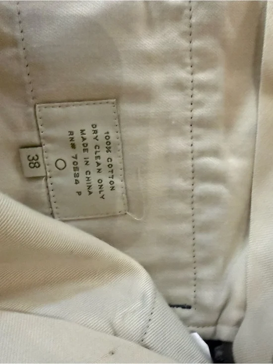Orvis Navy Chino Pants with gray donkey Embroidery - Picture 8 of 8